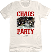 Chaos Party Arizona Baseball Rally Tee White In The Clutch